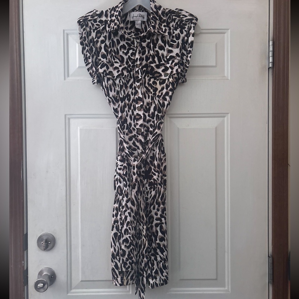 Joseph Ribkoff animal leopard print Dress Size 4